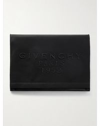 Givenchy - Clutch Aus Satin Mit Stickerei - Lyst