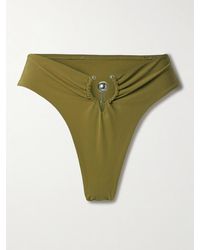 Christopher Esber - Orbit Bikini-Höschen Mit Verzierung Und Cut-Out - Lyst