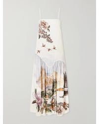 FARM Rio - Toile De Rio Printed Voile Maxi Dress - Lyst
