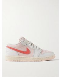 Nike - Air Jordan 1 Low Se Leather Sneakers - Lyst