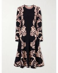 Ulla Johnson - Nerissa Floral-Jacquard Midi Dress - Lyst