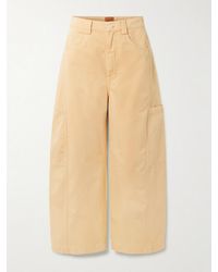 Jamie Haller - The Crop Painter Cropped Mid-Rise Wide-Leg Jeans - Lyst