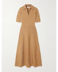 Gabriela Hearst - Bradley Wool, Silk And Cashmere-Blend Midi Dress - Lyst