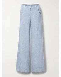 Twp - Demie Hemp Denim Wide-Leg Pants - Lyst