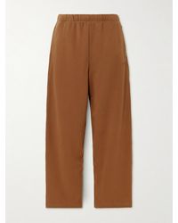 Skims - Classic Straight Leg Pants – Bison – Hose Mit Geradem Bein Aus Jersey Aus Einer Baumwollmischung - Lyst