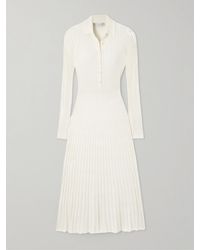 Gabriela Hearst - Ardor Ribbed Cashmere And Silk-Blend Midi Dress - Lyst