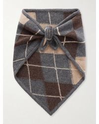 &Daughter - Ava Argyle Cashmere Scarf - Lyst