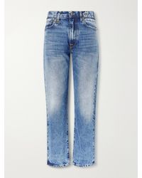 R13 - Romeo Cropped Mid-Rise Straight-Leg Jeans - Lyst