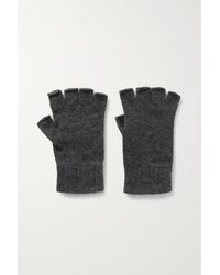 Johnstons of Elgin - + Net Sustain Fingerlose Handschuhe Aus Kaschmir - Lyst