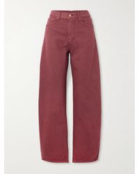 B Sides - Leroy Mid-Rise Barrel-Leg Jeans - Lyst