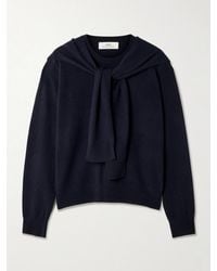 arch4 - Eldergrove Tie-Detailed Organic Cashmere Sweater - Lyst