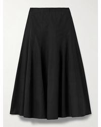 Proenza Schouler - Heidi Midirock Aus Einer Baumwollmischung Mit Falten - Lyst