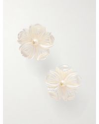 Jennifer Behr - Zia-Tone Mother-Of-Pearl Earrings - Lyst