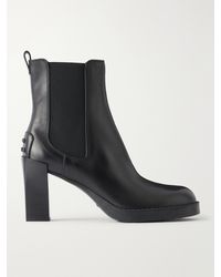Tod's - Tronchetto Elastico 80 Leather Ankle Boots - Lyst