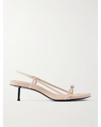 St. Agni - Sandales À Brides Arrière En Cuir Petit Belt - Lyst