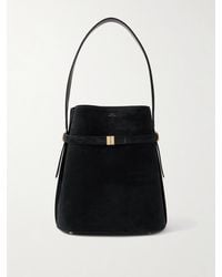 TOTEME - Tote Aus Veloursleder Mit Riemen - Lyst