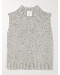 Suzie Kondi - Nico Cropped Cashmere Sweater Vest - Lyst