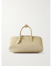 Alaïa - Delta Suede Top Handle Bag - Lyst