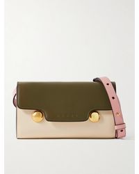 Marni - Trunkaroo Schultertasche Aus Leder Mit Verzierungen - Lyst
