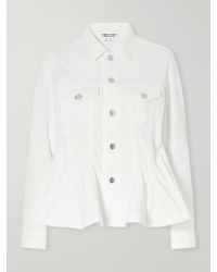Comme des Garçons - Peplum Jersey Jacket - Lyst
