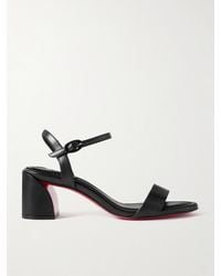 Christian Louboutin - Miss Jane 55 Sandalen Aus Leder - Lyst