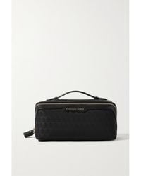 Anya Hindmarch - Dressing Table Leather-Trimmed Logo-Jacquard Nylon Cosmetics Case - Lyst