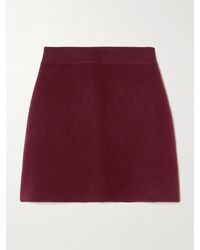 Lisa Yang - Mini-Jupe En Cachemire Clare - Lyst
