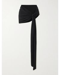 Maygel Coronel - Pestagua Pareo Aus Stretch-Jersey Mit Applikation - Lyst