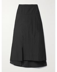 Tibi - Schema Canvas Maxi Skirt - Lyst