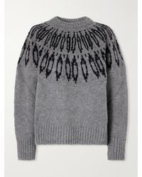 Altuzarra - Coleman Intarsia-Knitted Wool Sweater - Lyst