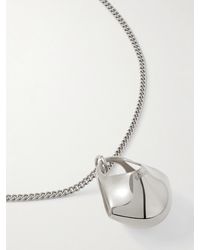 KHAITE - Lotus Small-Tone Necklace - Lyst