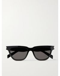 Saint Laurent - Sulpice Sonnenbrille Mit D-Rahmen Aus Azetat - Lyst
