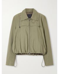 Tibi - Cropped Shell Jacket - Lyst