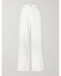 La Ligne - High-Rise Wide-Leg Jeans - Lyst