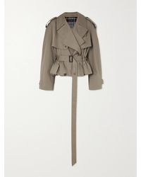 Balenciaga - Folded Trench Coat - Lyst