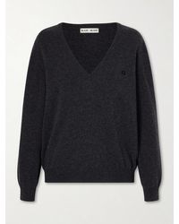 Blazé Milano - Highland Embroidered Wool And Cashmere-Blend Sweater - Lyst