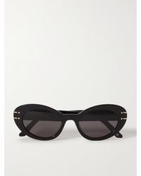 Dior - Diorsignature B3U Cat-Eye Acetate And-Tone Sunglasses - Lyst