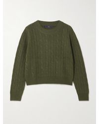 arch4 - Tinka Cable-Knit Cashmere Sweater - Lyst