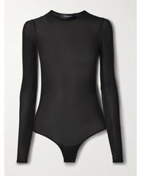 Wardrobe NYC - Stretch-Jersey Thong Bodysuit - Lyst