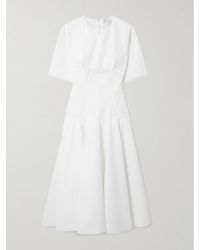 McQueen - Day Organic Cotton-Poplin Midi Dress - Lyst