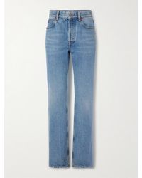 Saint Laurent - Hoch Sitzende Jeans Mit Schmalem Bein - Lyst