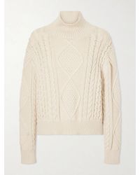 Nili Lotan - Kimmi Knitted Cotton And Cashmere-Blend Sweater - Lyst