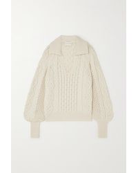 Loulou Studio - + Net Sustain Rammu Cable-knit Wool And Cashmere-blend Sweater - Lyst