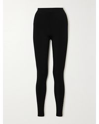 AZ FACTORY - Mybody Paneled Stretch-Knit Leggings - Lyst