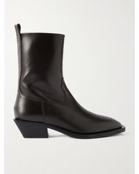 Aeyde - Luis Leather Ankle Boots - Lyst