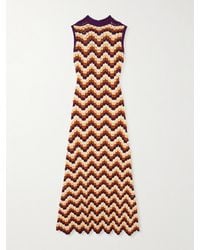 Escvdo - Amazonas Scalloped Crocheted Cotton Maxi Dress - Lyst