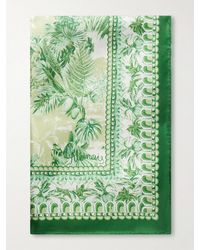 ALÉMAIS - Sara Printed Silk-Twill Scarf - Lyst