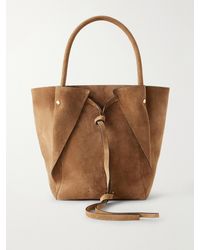 Gabriela Hearst - Marija Small Suede Tote - Lyst