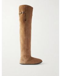 Christen - Santiago Leather Knee Boots - Lyst