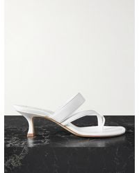 Manolo Blahnik - Sandales En Cuir Susa 50 - Lyst
